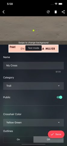 Val Crosshair Generator для iOS — скриншот 4