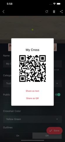 Val Crosshair Generator для iOS — скриншот 5