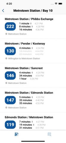 Vancouver Transit (TL) для iOS — скриншот 1