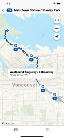 Vancouver Transit (TL) для iOS — скриншот 2
