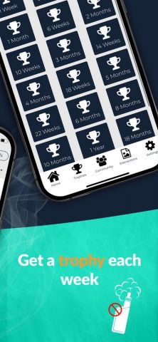 Vape Quitting Tracker – Quit! для iOS — скриншот 5