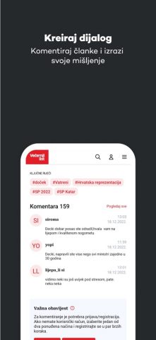Večernji list для iOS — скриншот 5