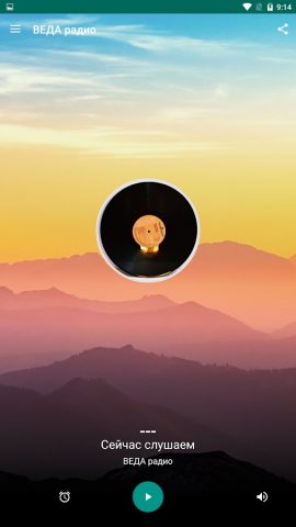 Веда-радио для Android — скриншот 2