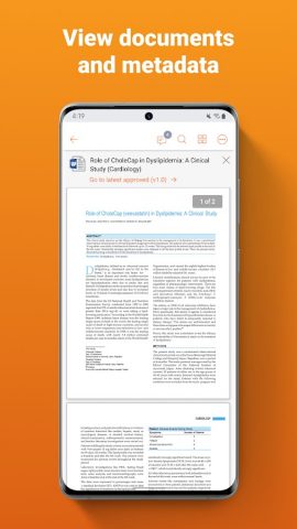 Veeva Vault для Android — скриншот 3