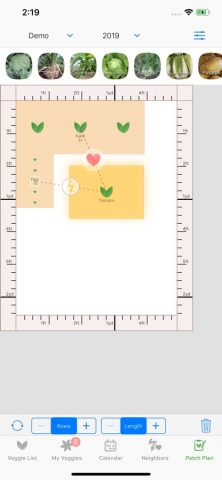 Veggie Garden Planner для iOS — скриншот 2