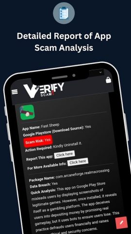 Verify Scams: Fraud Detector для Android — скриншот 3