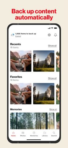 Verizon Cloud для Android — скриншот 1