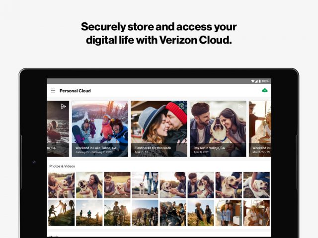 Verizon Cloud для Android — скриншот 5