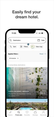 VeryChic: Book Hotel & Flight для iOS — скриншот 2