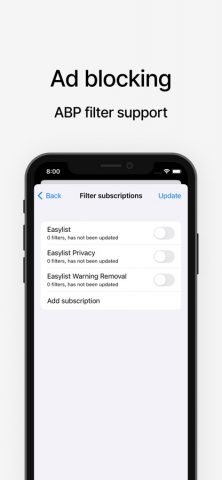 Via Browser для iOS — скриншот 2