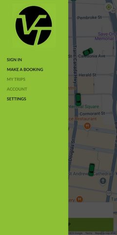 Victoria Taxi для Android — скриншот 1