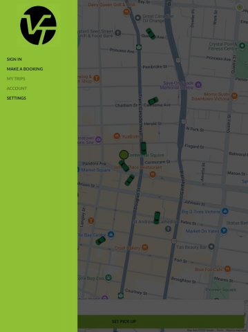 Victoria Taxi для Android — скриншот 3