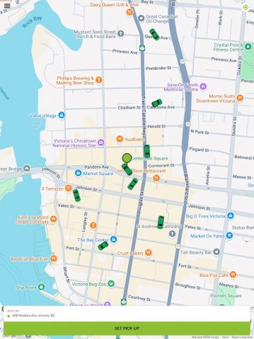 Victoria Taxi для Android — скриншот 4