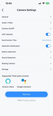 Victure Home для iOS — скриншот 3
