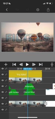 VidMix Video Editor для iOS — скриншот 1