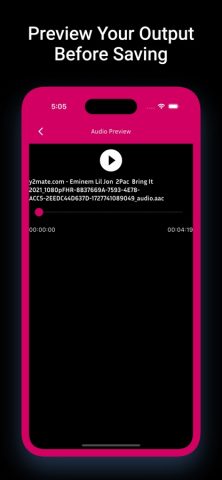 Video Converter Mp4 To Mp3 для iOS — скриншот 4