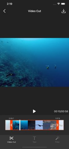 Video Cut — Video Editor для iOS — скриншот 2
