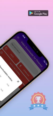 Video Downloader For Pinterest для Android — скриншот 2