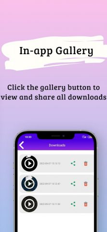 Video Downloader For Pinterest для Android — скриншот 4