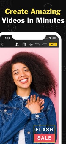 Video Flyer Maker, Ad Creator для iOS — скриншот 4