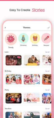 Video Maker — Slideshow Editor для iOS — скриншот 2