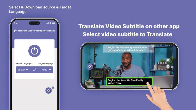 Video Subtitle Translator для Android — скриншот 4