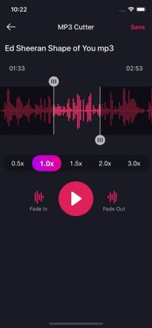 Video to MP3 — MP3 Converter для iOS — скриншот 2