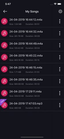 Video to MP3 — MP3 Converter для iOS — скриншот 4