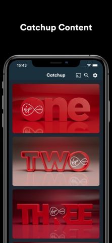 Virgin Media Play для iOS — скриншот 4