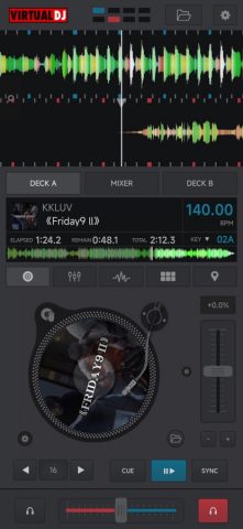 VirtualDJ Remote для iOS — скриншот 1