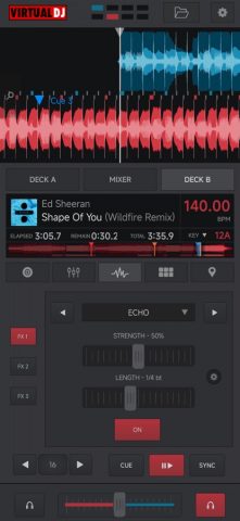 VirtualDJ Remote для iOS — скриншот 3