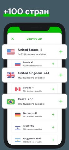 Виртуальный номер WhatsApp для iOS — скриншот 3