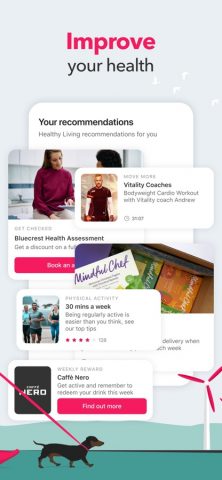 Vitality UK для iOS — скриншот 3
