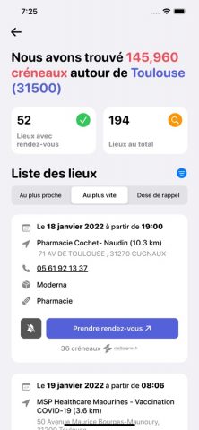 Vite Ma Dose ! для iOS — скриншот 3