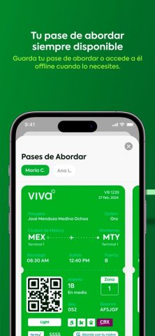 Viva Aerobus для iOS — скриншот 4