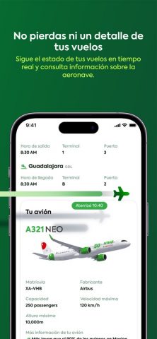 Viva Aerobus для iOS — скриншот 5