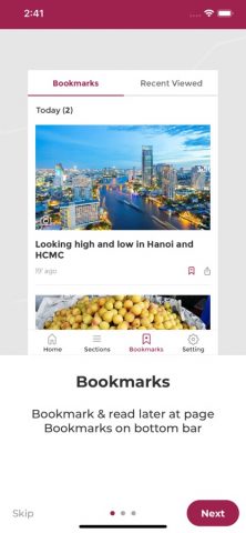 VnExpress International для iOS — скриншот 1