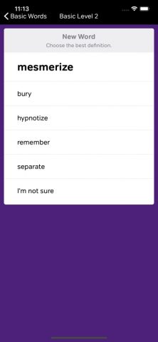 Vocabulary Builder by Magoosh для iOS — скриншот 1