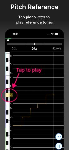 VocalTuner для iOS — скриншот 2