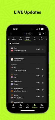 Voetbalzone — Nieuws & Stats для iOS — скриншот 2