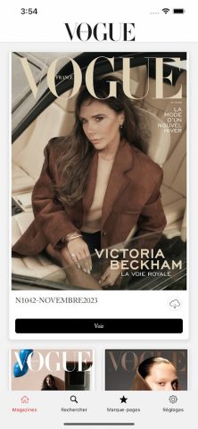 Vogue France Magazine для Android — скриншот 1