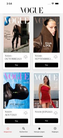 Vogue France Magazine для Android — скриншот 2