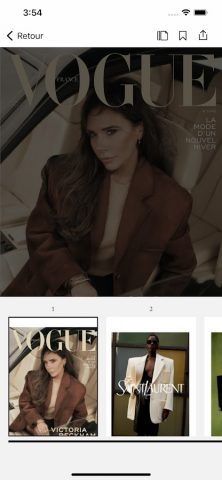 Vogue France Magazine для Android — скриншот 3