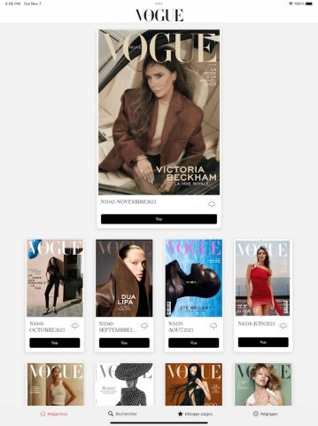 Vogue France Magazine для Android — скриншот 4