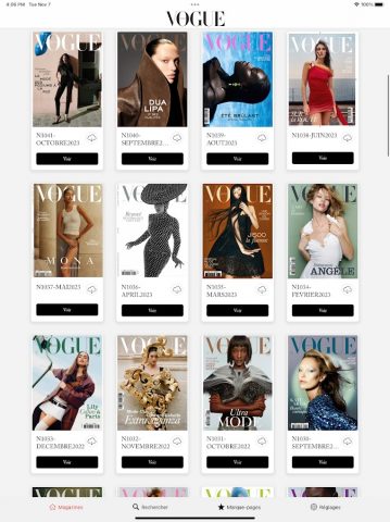 Vogue France Magazine для Android — скриншот 5