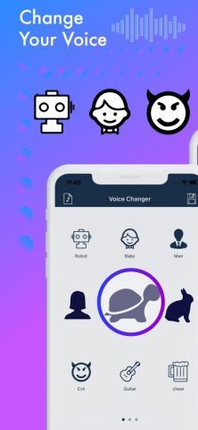Voice Changer ‘ для iOS — скриншот 1