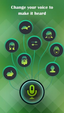 Voice Changer, Sound Recorder для iOS — скриншот 1