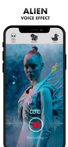 Voice Changer Women для iOS — скриншот 4