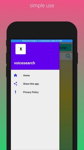 Voice Search для Android — скриншот 3