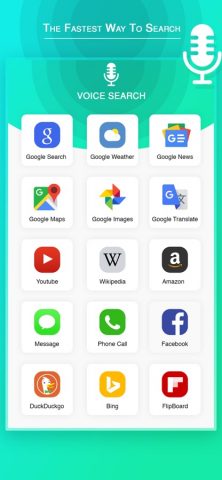 Voice Search — Search By Speak для iOS — скриншот 1